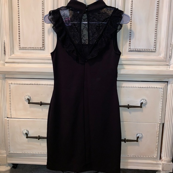 Ruffled Lace LBD - Picture 4 of 8